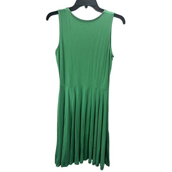 C Women Mini Tank Dress Size S Color Green - Picture 2 of 12